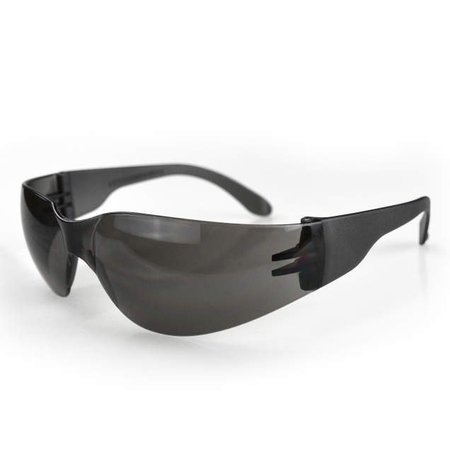 RADIANS Radians¬Æ Mirage‚Ñ¢ Frameless Safety Glasses, Smoke Anti-Fog Lens, Smoke Frame MR0121ID